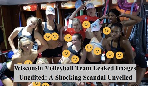 volleyball team leaked wisconsin